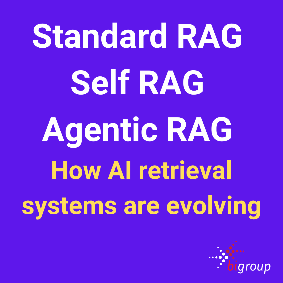 From Standard RAG to Agentic RAG
